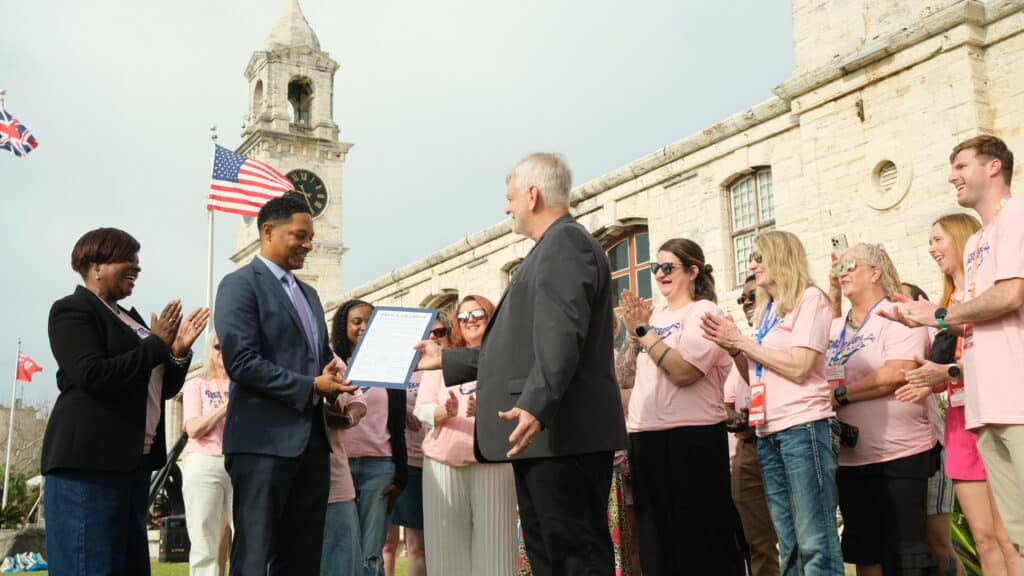 Prevention Innovators Conference signs proclamation with Bermuda Minister
